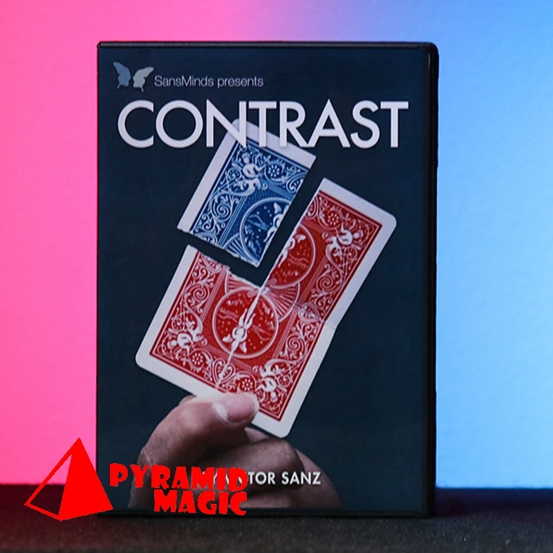 Contrast (DVD and Gimmick) by Victor Sanz and SansMinds / close-up street card magic trick / wholesale
Contrast (DVD and Gimmick) by Victor Sanz and SansMinds / close-up street card magic trick / wholesale