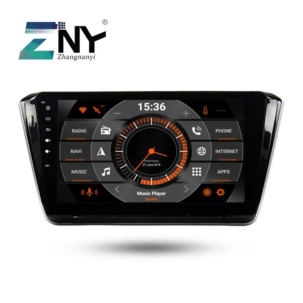 10 1 "ips Android 9 0 автомобильный стерео gps радио для Skoda Superb 2015 2016 2017 2018 +