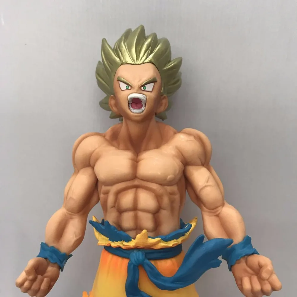 LSY фигурку Коллекционная модель куклы Супер Saiyan Kakarotto на день рождения Подарок