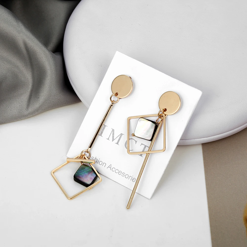 Simple Asymmetrical Earrings For Women Acrylic Earrings Gold Round Square Geometric Earrings Korean Style Fashion Pendientes
Simple Asymmetrical Earrings For Women Acrylic Earrings Gold Round Square Geometric Earrings Korean Style Fashion Pendientes