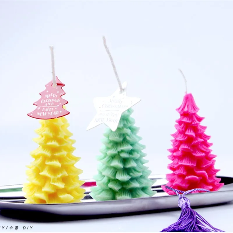 New DIY 3D Christmas Tree Decoration Silicone Candle Mold Form Handmade Resin Clay Crafts Moulds Decoration Tools Supplier
New DIY 3D Christmas Tree Decoration Silicone Candle Mold Form Handmade Resin Clay Crafts Moulds Decoration Tools Supplier
