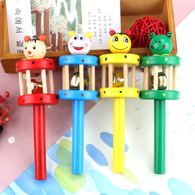 Children's Toy Musical Instrument Color Cartoon Baby Rattle Hand Bell Baby Rattle Bell Baby Shaker Early Education Toy Gift
Children's Toy Musical Instrument Color Cartoon Baby Rattle Hand Bell Baby Rattle Bell Baby Shaker Early Education Toy Gift