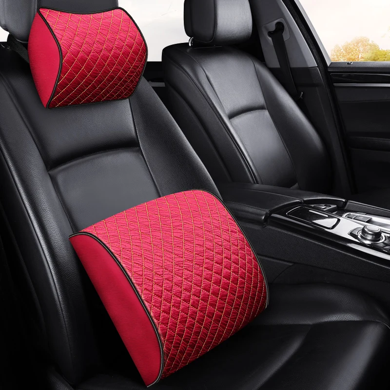KKYSYELVA Memory Foam Lumbar Support Cushion For Car And Headrest Neck Pillow Kit Interior Accessories
KKYSYELVA Memory Foam Lumbar Support Cushion For Car And Headrest Neck Pillow Kit Interior Accessories