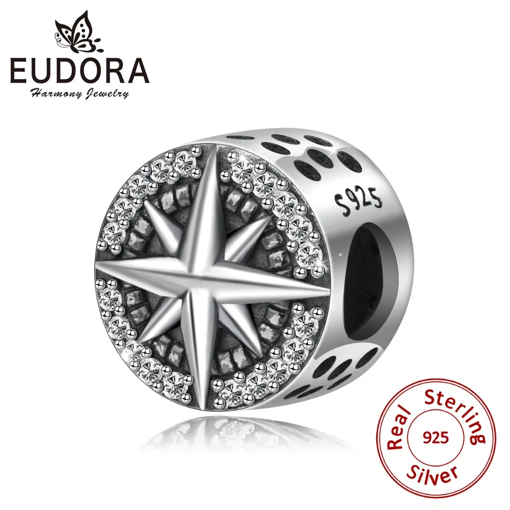 2019 Eudora 925 Sterling Silver North Star Charms with CZ fit Bangles & Bracelets Women Fashion Jewelry Making Unique Beads gift
2019 Eudora 925 Sterling Silver North Star Charms with CZ fit Bangles & Bracelets Women Fashion Jewelry Making Unique Beads gift