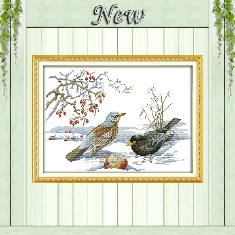 The Colorful birds the in snow,Home Decor,11CT 14CT pattern print on canvas DMC Cross Stitch kits,needlework Sets DIY embroidery
The Colorful birds the in snow,Home Decor,11CT 14CT pattern print on canvas DMC Cross Stitch kits,needlework Sets DIY embroidery