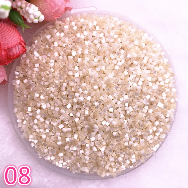 800pcs/lot 2mm Czech Cylindrical Glass Bugle Beads European Seed Long Tube Two Hole Loose Beads For Jewelry Making #08
800pcs/lot 2mm Czech Cylindrical Glass Bugle Beads European Seed Long Tube Two Hole Loose Beads For Jewelry Making #08