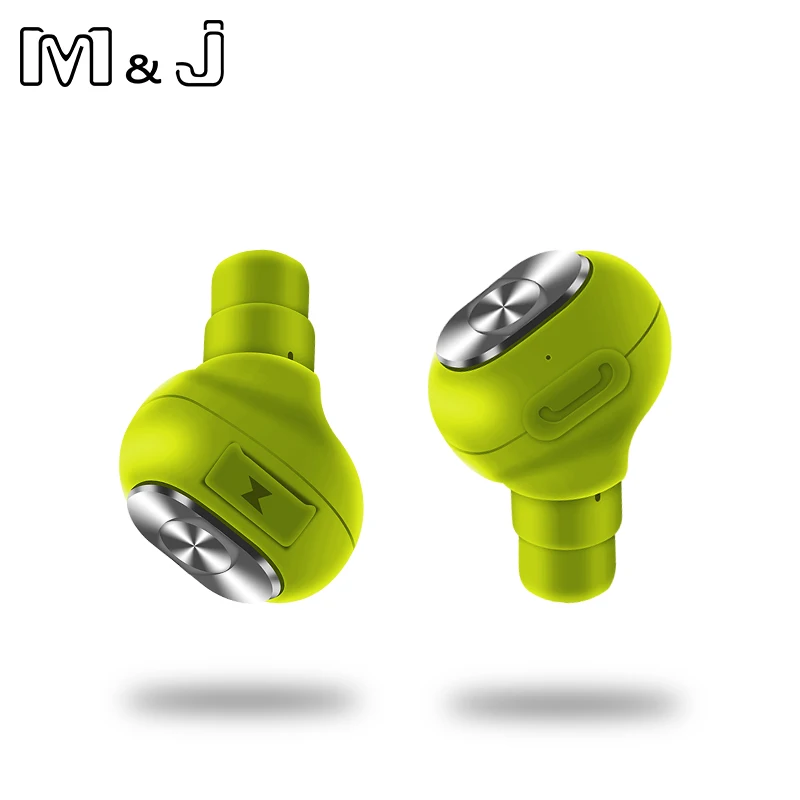 Беспроводные стереонаушники M & J TWS Bluetooth наушники со встроенным HD микрофоном для