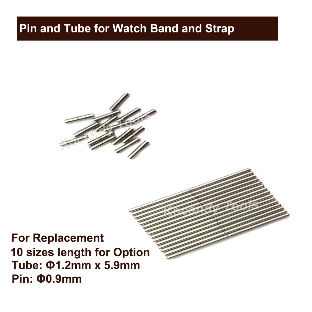 Stainless Steel Pin and Tube for Watch Strap and Band For Watch Repair with Tube 1.2mm x 5.9mm and Pin 10 - 28mm
Stainless Steel Pin and Tube for Watch Strap and Band For Watch Repair with Tube 1.2mm x 5.9mm and Pin 10 - 28mm