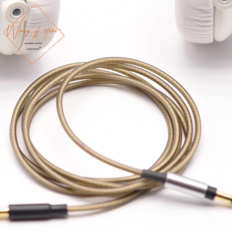 Upgrade OFC Cable Silver Plating Wire For Monster Diamond Tears Edge On Ear Headphone 3.5mm To 3.5mm Audio Microphone
Upgrade OFC Cable Silver Plating Wire For Monster Diamond Tears Edge On Ear Headphone 3.5mm To 3.5mm Audio Microphone