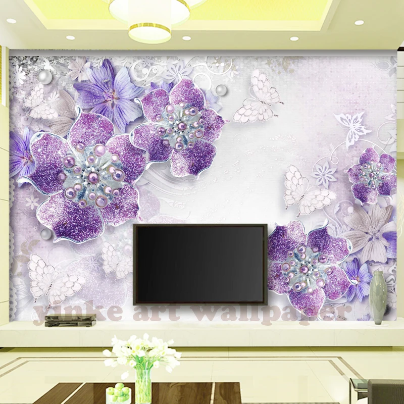 Custom personalized purple 3d mural wall paper TV backdrop sofa three-dimensional space to expand 3d photo wallpaper for walls
Custom personalized purple 3d mural wall paper TV backdrop sofa three-dimensional space to expand 3d photo wallpaper for walls