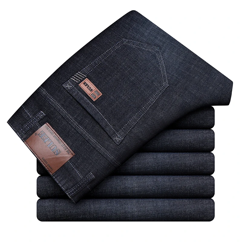 SULEE Brand Trousers Men Clothes 2019 New Elasticity Skinny Jeans Business Casual Male Denim Slim Pants Classic Style
SULEE Brand Trousers Men Clothes 2019 New Elasticity Skinny Jeans Business Casual Male Denim Slim Pants Classic Style