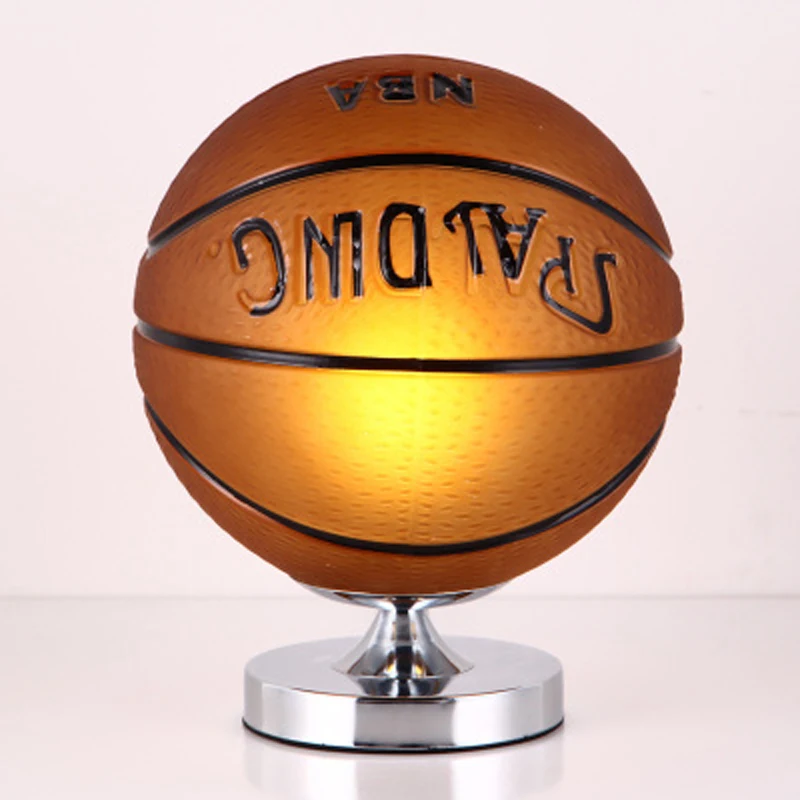 Basketball Football Table Lamps Bedroom Bedside Lamp Children Creative Cartoon Boy Room LED Table Light Eye Protection Desk Lamp
Basketball Football Table Lamps Bedroom Bedside Lamp Children Creative Cartoon Boy Room LED Table Light Eye Protection Desk Lamp