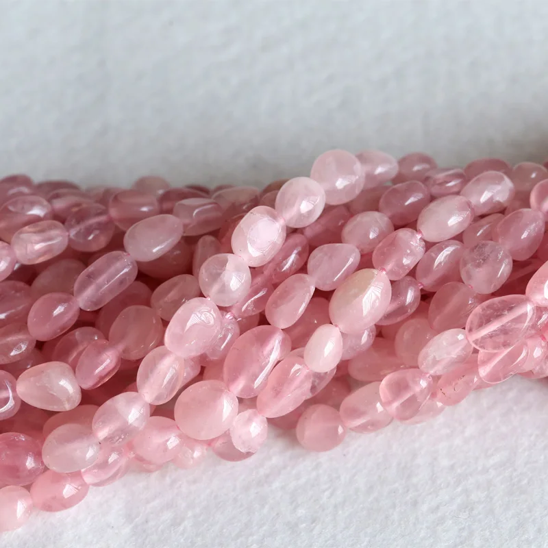 High Quality Madagascar Rose Quartz Pink Crystal Nugget Loose Beads Free Form 6-8mm Fit Jewelry Necklace Bracelets 15" 04141
High Quality Madagascar Rose Quartz Pink Crystal Nugget Loose Beads Free Form 6-8mm Fit Jewelry Necklace Bracelets 15" 04141