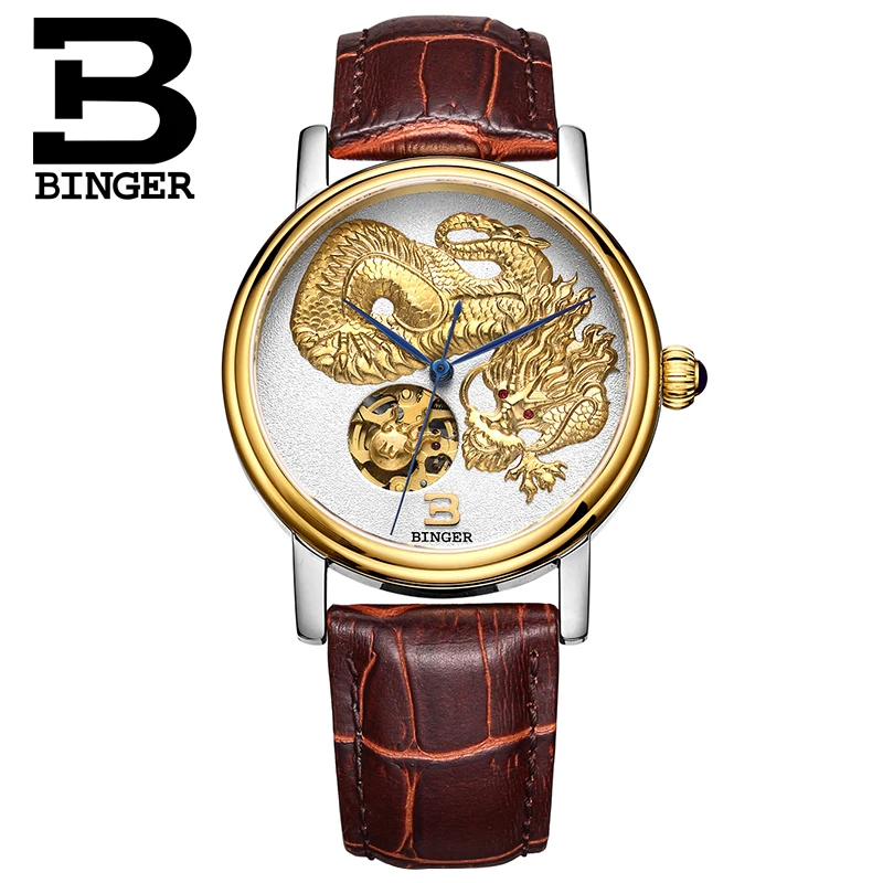 Luxury Gold Dragon Watches Men Switzerland Brand Genuine Leather Watch Scratchproof Sapphire Wrist watch Self-winding Mechanical
Luxury Gold Dragon Watches Men Switzerland Brand Genuine Leather Watch Scratchproof Sapphire Wrist watch Self-winding Mechanical