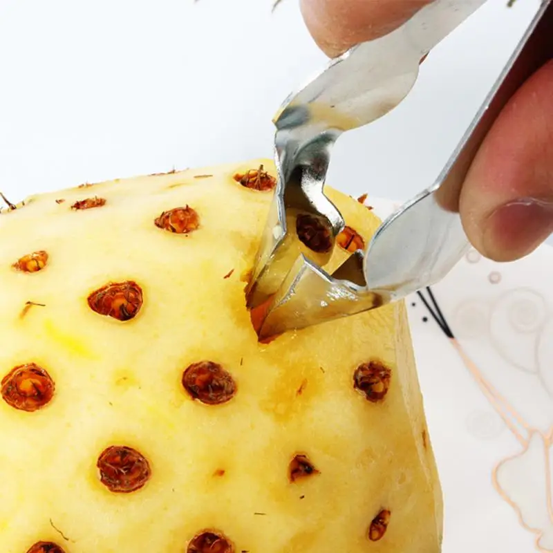 1 PCS Stainless Steel Cutter Pineapple Eye Peeler Pineapple Seed Remover Clip Home Kitchen Tools YH-459981
1 PCS Stainless Steel Cutter Pineapple Eye Peeler Pineapple Seed Remover Clip Home Kitchen Tools YH-459981
