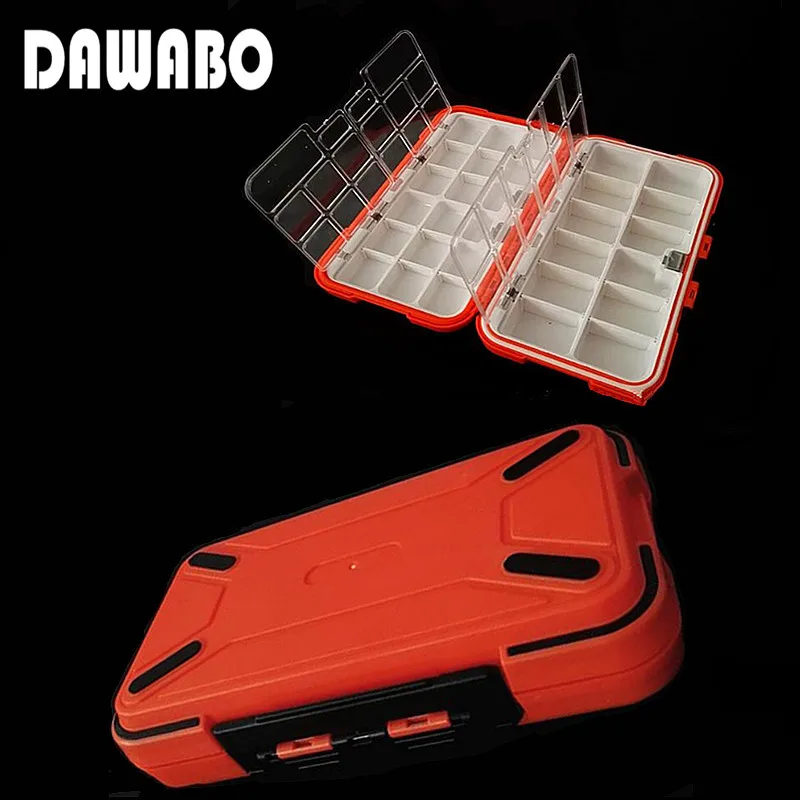 DAWOBO 30 lattice large Waterproof multi-function fishing accessories box Box 20*11.6*5 Fishing Tackle Box for Tool box
DAWOBO 30 lattice large Waterproof multi-function fishing accessories box Box 20*11.6*5 Fishing Tackle Box for Tool box