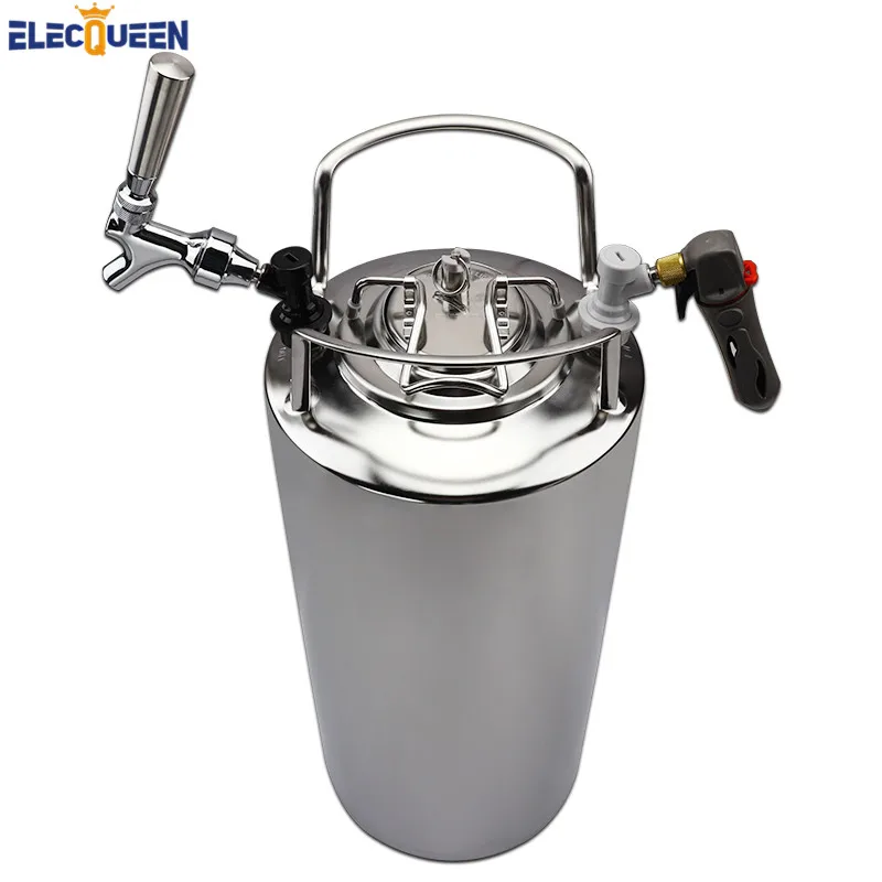 5 Gallon 19L Cornelius Style Draft Beer Keg Stainless Steel Beer Faucet Taps & CO2 Keg Charger Kit ,Large Capacity Corny Kegs
5 Gallon 19L Cornelius Style Draft Beer Keg Stainless Steel Beer Faucet Taps & CO2 Keg Charger Kit ,Large Capacity Corny Kegs