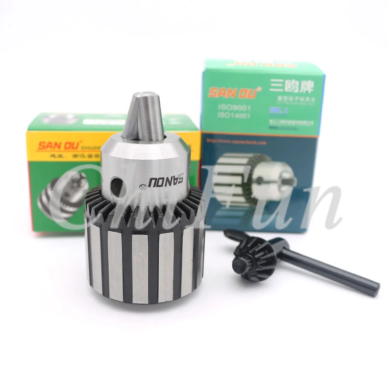 SanOu Drill Chuck Bench Drill Chuck Iron Shell Heavy Duty Three Claw Chuck Taper Drill Chuck B10 B12 B16 B18
SanOu Drill Chuck Bench Drill Chuck Iron Shell Heavy Duty Three Claw Chuck Taper Drill Chuck B10 B12 B16 B18