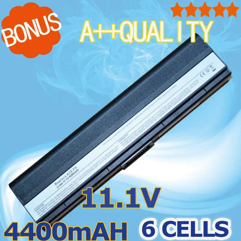 Аккумулятор для ноутбука Asus 90-NER1B1000Y 90-NER1B2000Y, 6 ячеек, 4400 мач, 11,1 в, аккумулятор для ноутбука, F9, F9Dc, F9E, F9F, F9J, F9S
Аккумулятор для ноутбука Asus 90-NER1B1000Y 90-NER1B2000Y, 6 ячеек, 4400 мач, 11,1 в, аккумулятор для ноутбука, F9, F9Dc, F9E, F9F, F9J, F9S