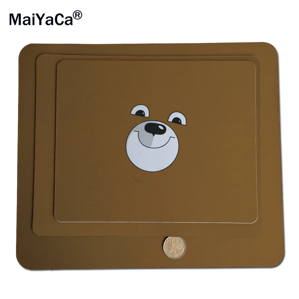Brown cartoon bear background trumpet mouse pad 25x29cm and 18x22cm Home computer table mat game table mat
Brown cartoon bear background trumpet mouse pad 25x29cm and 18x22cm Home computer table mat game table mat