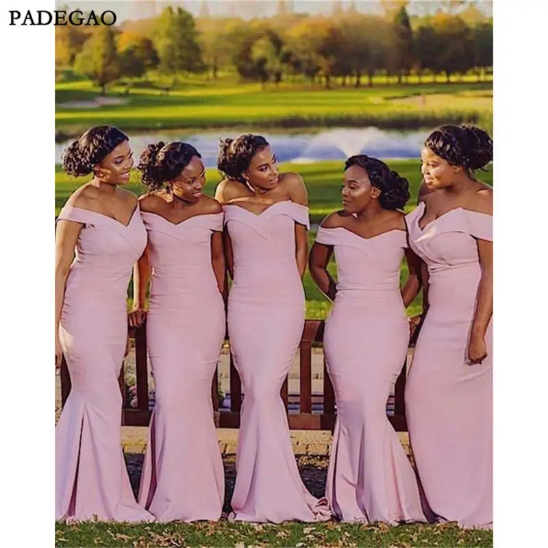 Simple Bridesmaids Dresses Mermaid Off Shoulder Sweep Train New Bridesmaids Dresses Prom wedding Party Custom Made Plus Size
Simple Bridesmaids Dresses Mermaid Off Shoulder Sweep Train New Bridesmaids Dresses Prom wedding Party Custom Made Plus Size