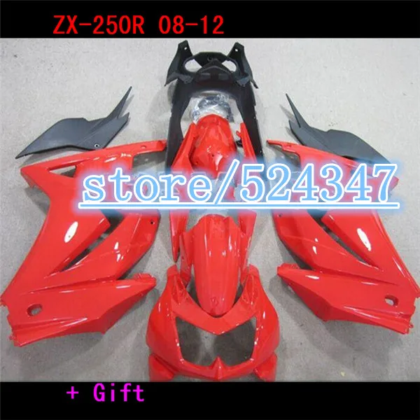 Инъекция Abs carenado для Kawasaki ZX 250R 2008 2012 moda moto Ninja красный черный комбинированный pintura de encharger
Инъекция Abs carenado для Kawasaki ZX 250R 2008 2012 moda moto Ninja красный черный комбинированный pintura de encharger