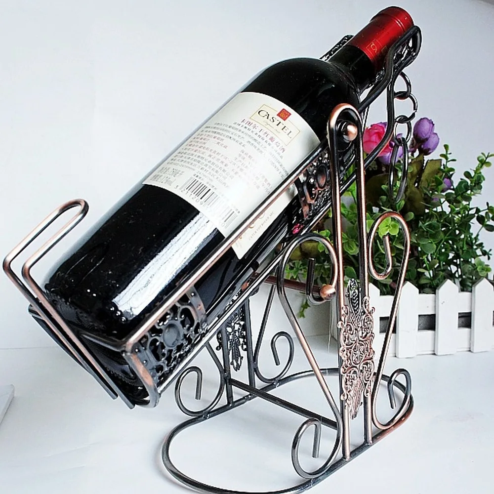 1PCS New iron art bionic design of generous bronze home furnishing wine rack (without bottle) LU628545
1PCS New iron art bionic design of generous bronze home furnishing wine rack (without bottle) LU628545