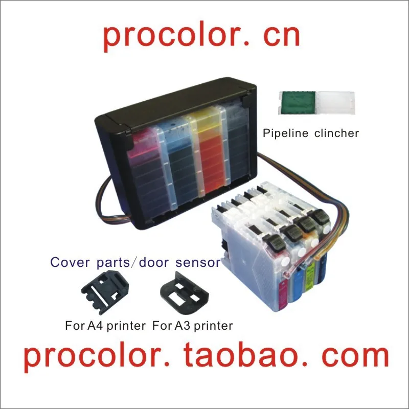PROCOLOR CISS LC235XLM LC235XLC LC235XL Y LC239XL BK для смартфонов, планшетов MFCJ5320DW, MFCJ5720DW,J5720DW
PROCOLOR CISS LC235XLM LC235XLC LC235XL Y LC239XL BK для смартфонов, планшетов MFCJ5320DW, MFCJ5720DW,J5720DW