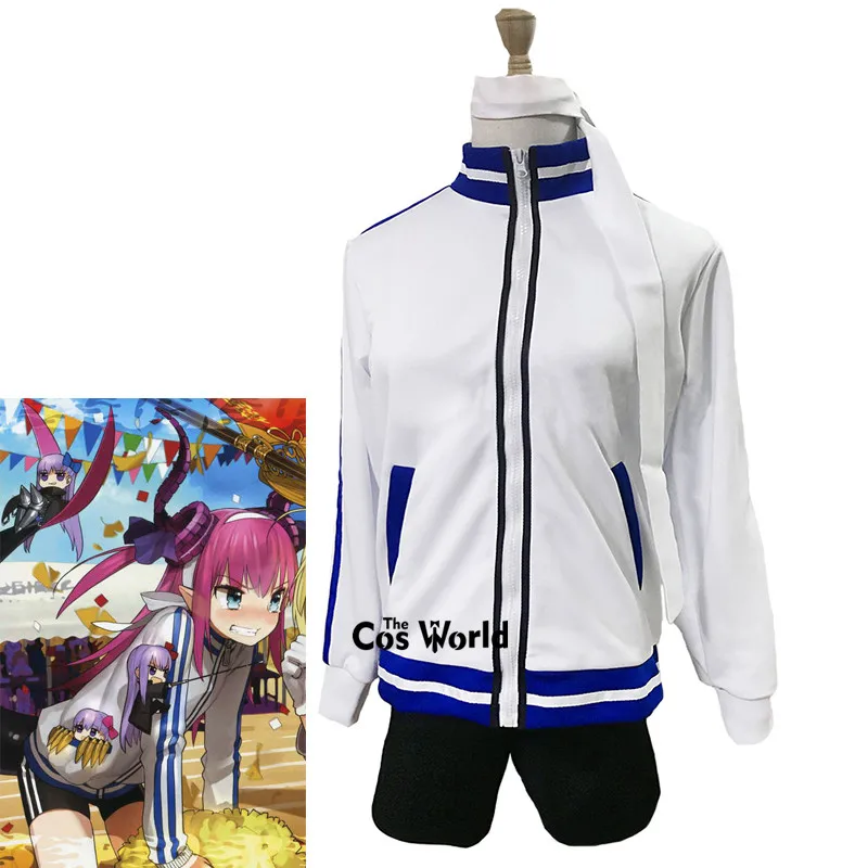 Fate EXTRA CCC Elizabeth Bathory Gym Suit Sports Wear Coat Shorts Uniform Outfit Anime Cosplay Costumes
Fate EXTRA CCC Elizabeth Bathory Gym Suit Sports Wear Coat Shorts Uniform Outfit Anime Cosplay Costumes