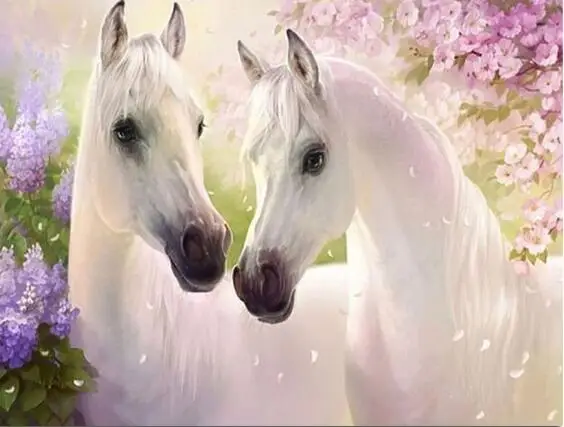 White Horse Full Drill 5D DIY Diamond Painting Embroidery Diamond Cross Stitch Diamond Mosaic Pictures Lovers' Best
White Horse Full Drill 5D DIY Diamond Painting Embroidery Diamond Cross Stitch Diamond Mosaic Pictures Lovers' Best