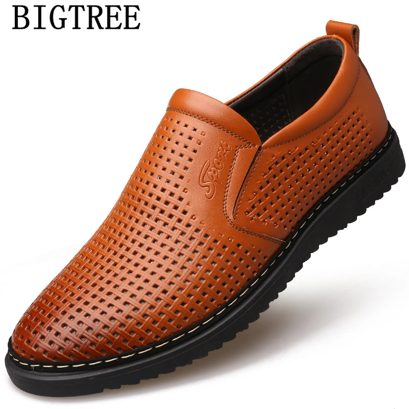 Loafers Men Genuine Leather Shoes Brand Venting Hole Designer Shoes Men High Quality Mens Casual Shoes Hot Sale Tenis Masculino
Loafers Men Genuine Leather Shoes Brand Venting Hole Designer Shoes Men High Quality Mens Casual Shoes Hot Sale Tenis Masculino
