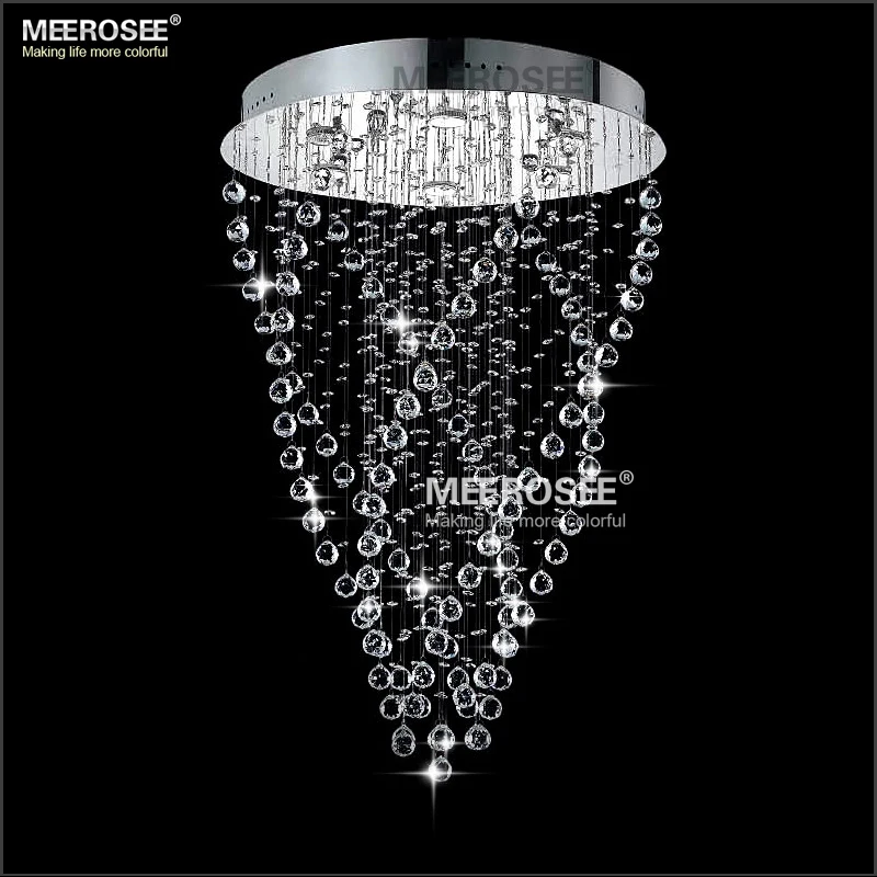Modern K9 Crystal Ceiling Light Fixture Crystal Light lustre Ceiling lamp for stairs, dining rooms with GU10 Bulbs MD8443
Modern K9 Crystal Ceiling Light Fixture Crystal Light lustre Ceiling lamp for stairs, dining rooms with GU10 Bulbs MD8443