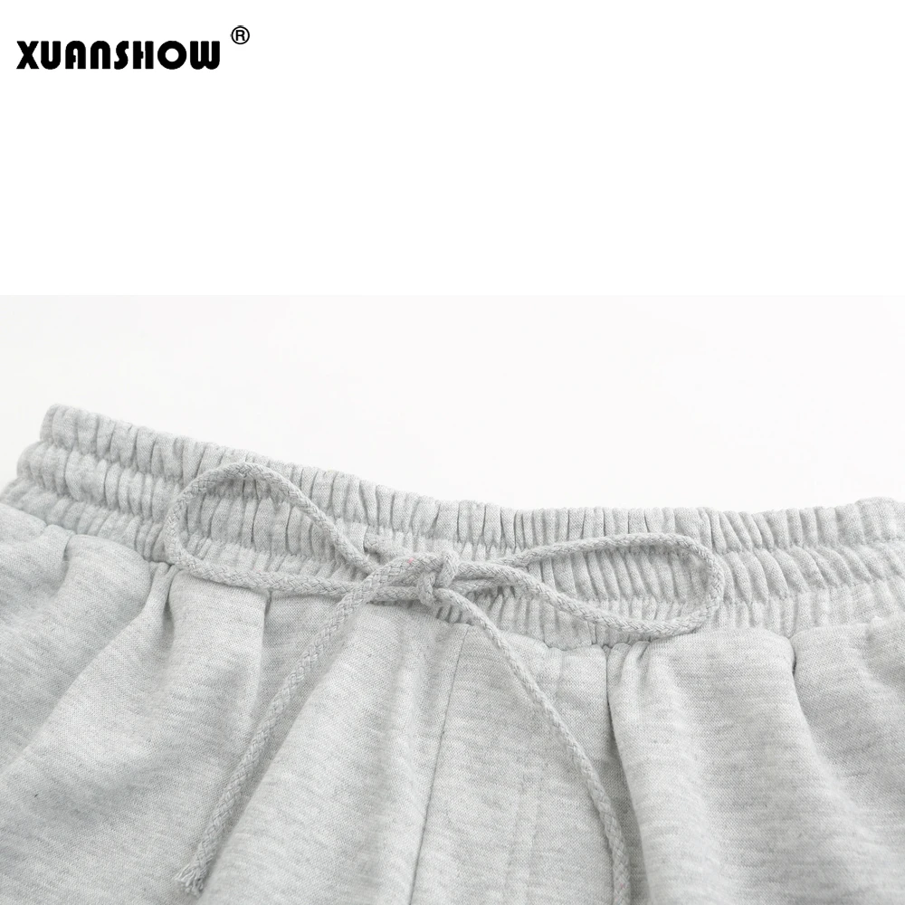 XUANSHOW New Summer Shorts Women Casual Cotton High Waist Female Sportswear Elastic With Belt Short Pants Candy Lady Hot Shorts
XUANSHOW New Summer Shorts Women Casual Cotton High Waist Female Sportswear Elastic With Belt Short Pants Candy Lady Hot Shorts