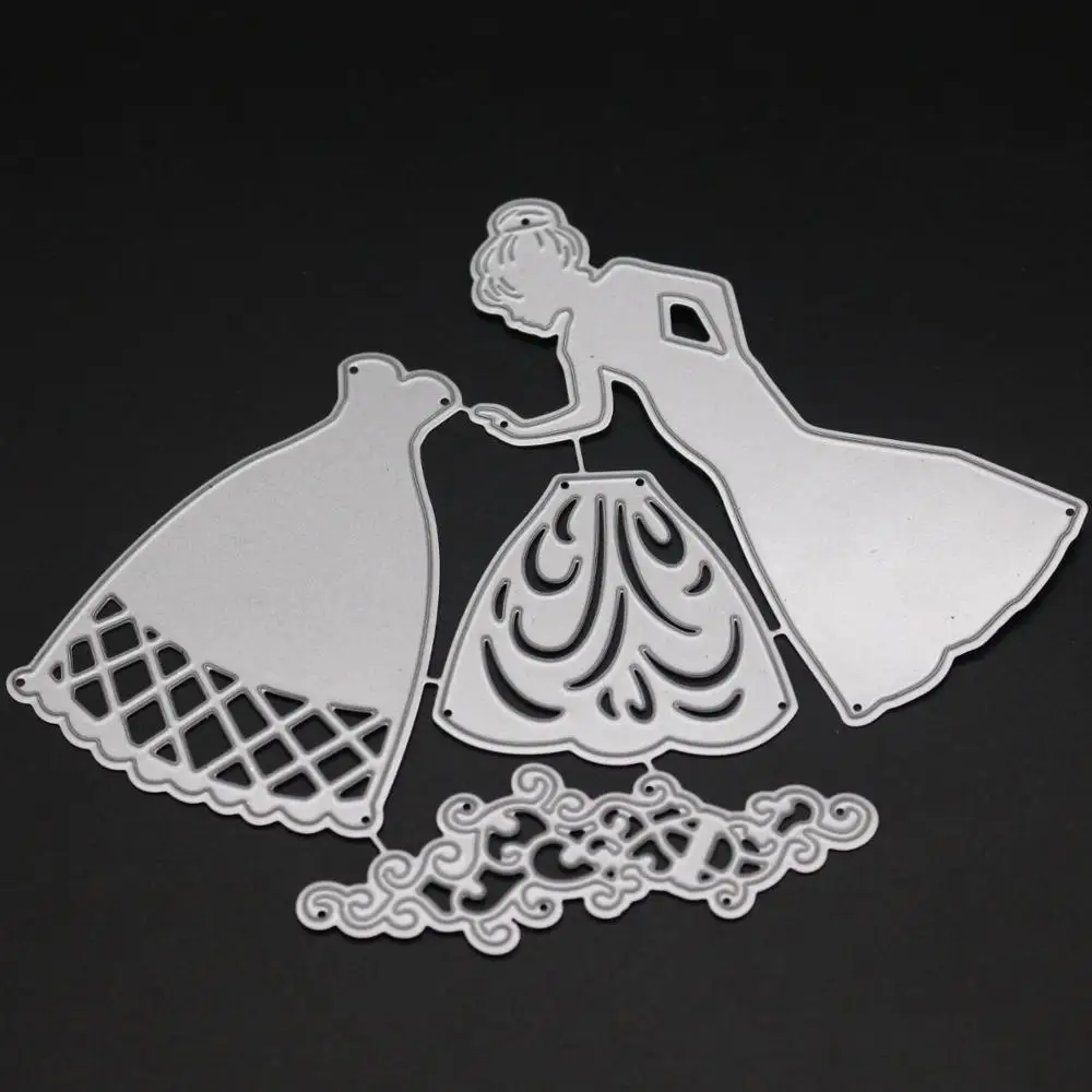 AZSG A lady Cutting Dies For DIY Scrapbooking Card Making Decorative Metal Die Cutter Decoration
AZSG A lady Cutting Dies For DIY Scrapbooking Card Making Decorative Metal Die Cutter Decoration