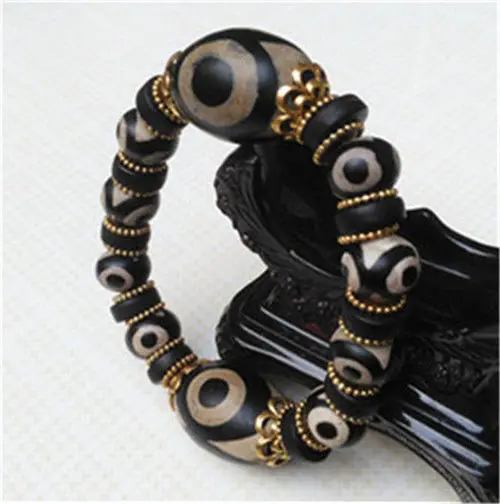 NEW 100% Natural third day bead BLACK agate jade beads bracelet 29.5X22X14 MM a 5.19
NEW 100% Natural third day bead BLACK agate jade beads bracelet 29.5X22X14 MM a 5.19