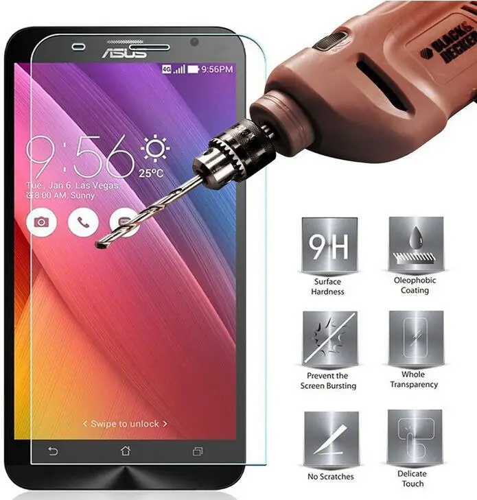 Закаленное Стекло для ASUS Zenfone 3 LASER ZC551KL Max ZC520TL 2 Laser ZE500KL ZE550KL селфи ZD551KL GO ZB452KG ZB500KL