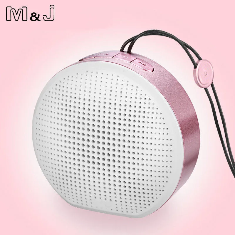 M & J Y100 стерео Портативный беспроводной Bluetooth динамик мини сабвуфер с микрофоном