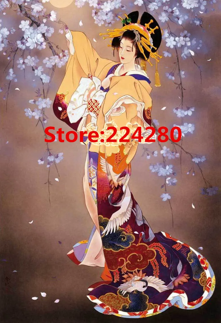 Beauty Japanese Style Girl People Needlework,Cross stitch, Bricolage Embroidery kits Patterns Cross-Stitching,DIY Handmade
Beauty Japanese Style Girl People Needlework,Cross stitch, Bricolage Embroidery kits Patterns Cross-Stitching,DIY Handmade