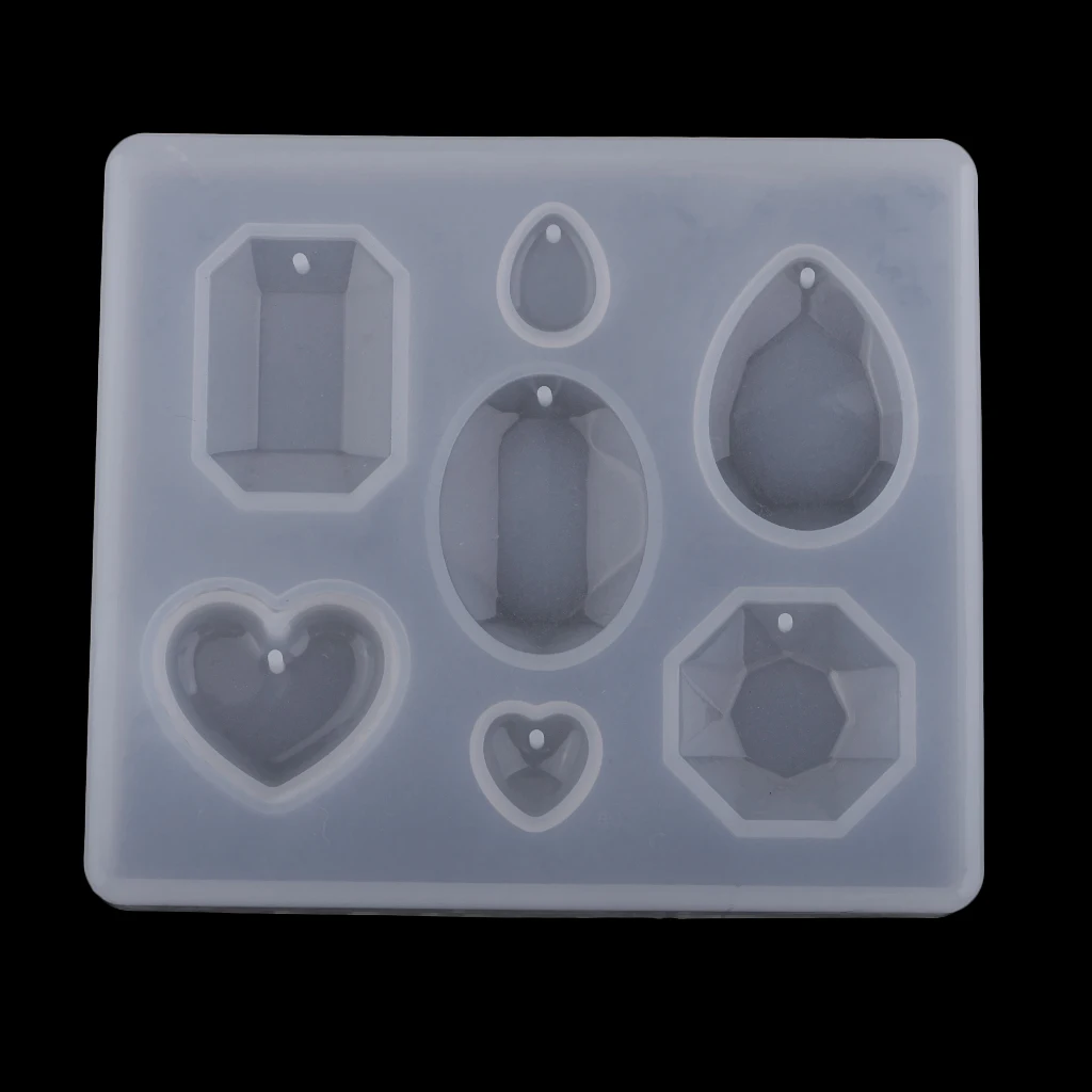 1 Set Gem Design Silicone Pendant Molds DIY Resin Casting Jewelry Mould Craft Tool
1 Set Gem Design Silicone Pendant Molds DIY Resin Casting Jewelry Mould Craft Tool