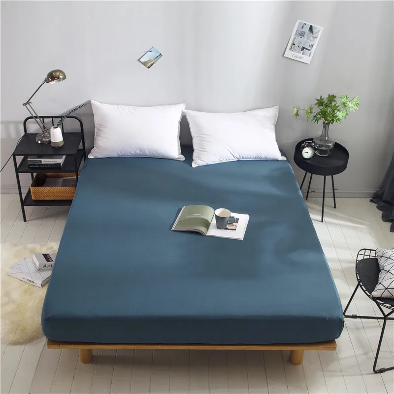 2023 LAGMTA 1 pc 100% Cotton Fitted Sheet Super Soft Solid Colour Four Corners with Elastic Mattress Cover
2023 LAGMTA 1 pc 100% Cotton Fitted Sheet Super Soft Solid Colour Four Corners with Elastic Mattress Cover
