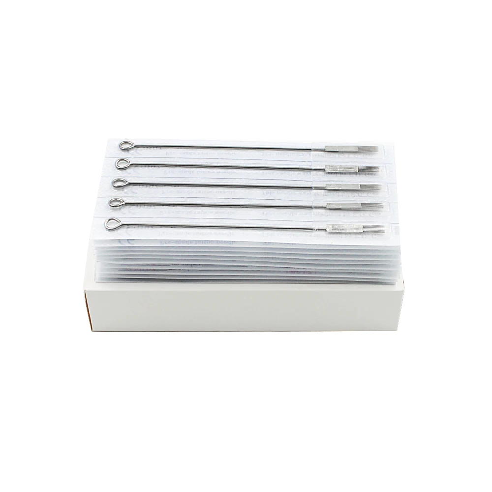 50PCS 5RM Pre-Made Disposable Sterilized Tattoo Needles Round Magnum Needles Stainless Steel For tattoo grips tattoo tips
50PCS 5RM Pre-Made Disposable Sterilized Tattoo Needles Round Magnum Needles Stainless Steel For tattoo grips tattoo tips