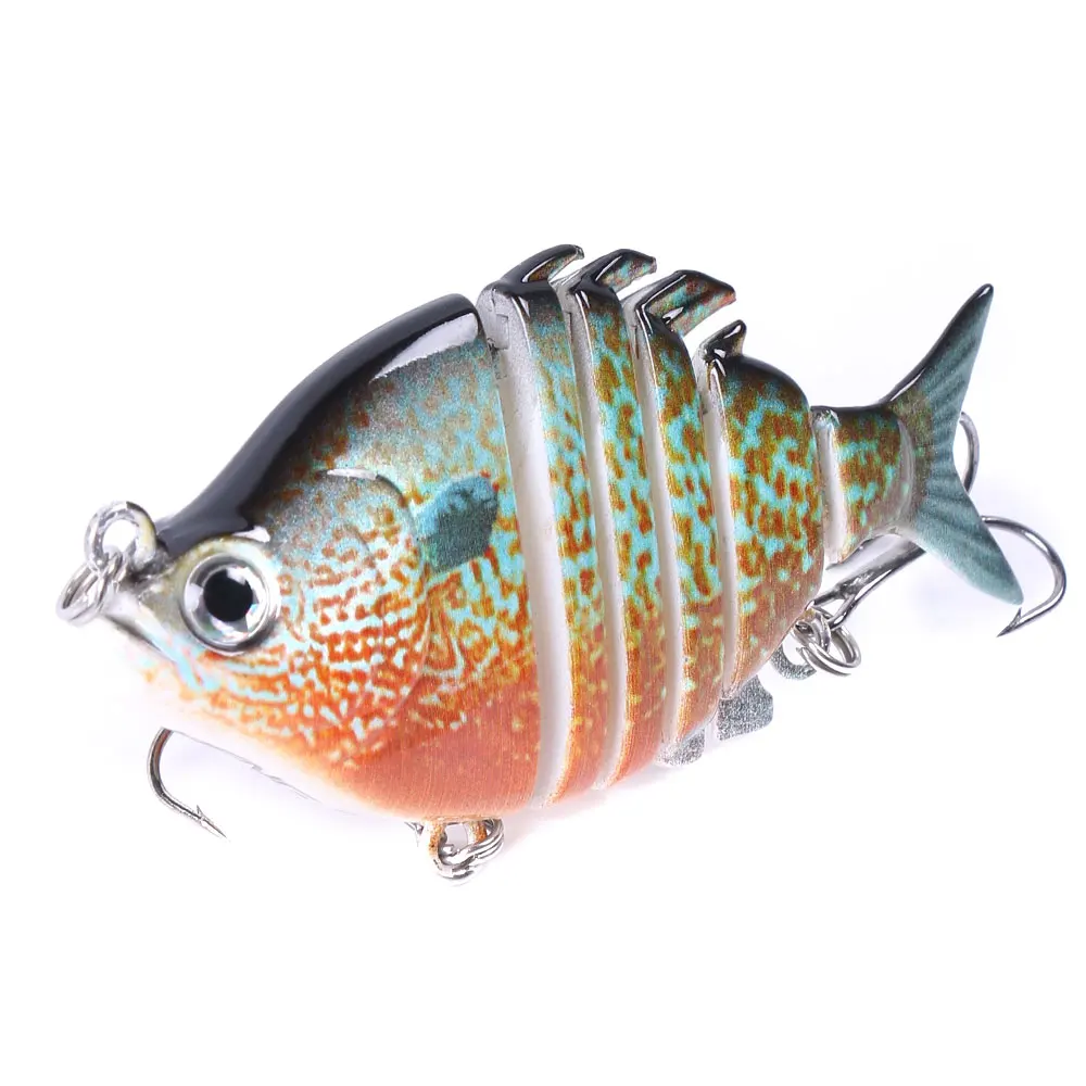 HENGJIA 6pcs Multi Jointed Fishing lure 4 sections 6.5cm 9.3g swimbait crankbait artificial hard bait
HENGJIA 6pcs Multi Jointed Fishing lure 4 sections 6.5cm 9.3g swimbait crankbait artificial hard bait