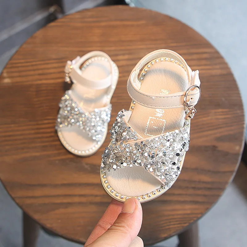 Baby Sandals Summer Sequins Baby Shoes Diamond Princess Shoes Kids Toddler Shoes Non - skid Summer Sandals Girls
Baby Sandals Summer Sequins Baby Shoes Diamond Princess Shoes Kids Toddler Shoes Non - skid Summer Sandals Girls