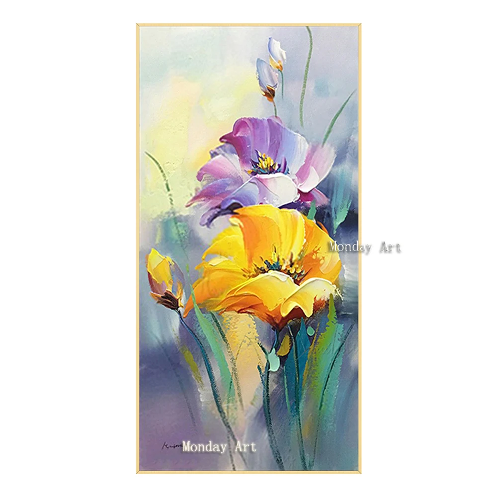 Dropshipping Handpainted abstract flower Oil PaintingHandmade flower oil Painting Canvas For Living Room bedroom hotel bar decor
Dropshipping Handpainted abstract flower Oil PaintingHandmade flower oil Painting Canvas For Living Room bedroom hotel bar decor