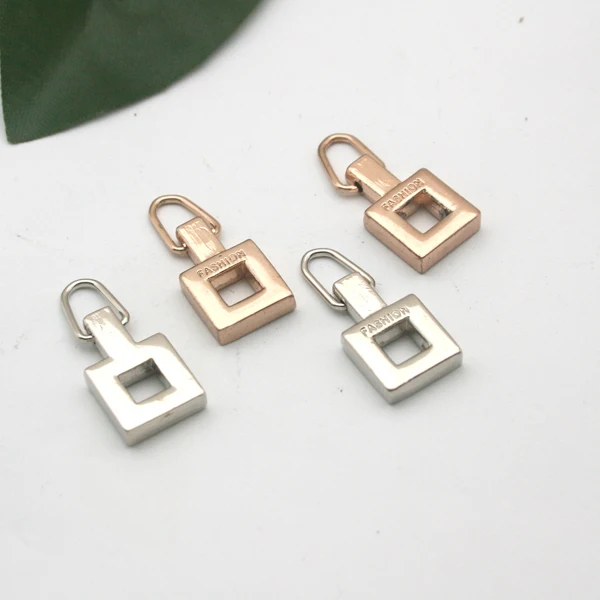 Fashion 60pcs/lot metal alloy zipper slider puller DIY pullers silver / gold color MP-014
Fashion 60pcs/lot metal alloy zipper slider puller DIY pullers silver / gold color MP-014