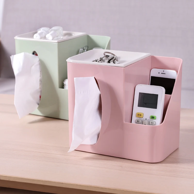 Creative Plastic Storage Box Multi-function Desktop Paper Remote Control Storage Box Desktop Decoration
Creative Plastic Storage Box Multi-function Desktop Paper Remote Control Storage Box Desktop Decoration