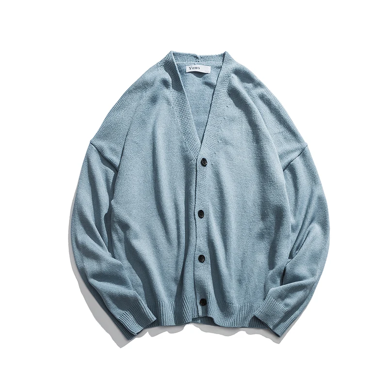 2018 new exquisite Korean version of the loose couple models men's cardigan sweater gray / khaki / sky blue size M-XL
2018 new exquisite Korean version of the loose couple models men's cardigan sweater gray / khaki / sky blue size M-XL