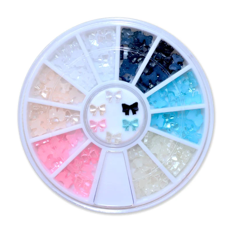 1 Wheel 6 Colors Tools 3D Bow Tie Pearl Wheel Nail Supplies Tools Rhinestones Beauty Nail Art Decoration For Nails Manicure
1 Wheel 6 Colors Tools 3D Bow Tie Pearl Wheel Nail Supplies Tools Rhinestones Beauty Nail Art Decoration For Nails Manicure