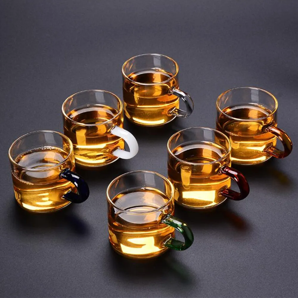 100ML прозрачный Стекло чашки Чай чашки жаростойкая чашка с защитой от ожогов, чашка чайный набор кунг-фу Чай Уход за волосами ухо чашки
100ML прозрачный Стекло чашки Чай чашки жаростойкая чашка с защитой от ожогов, чашка чайный набор кунг-фу Чай Уход за волосами ухо чашки