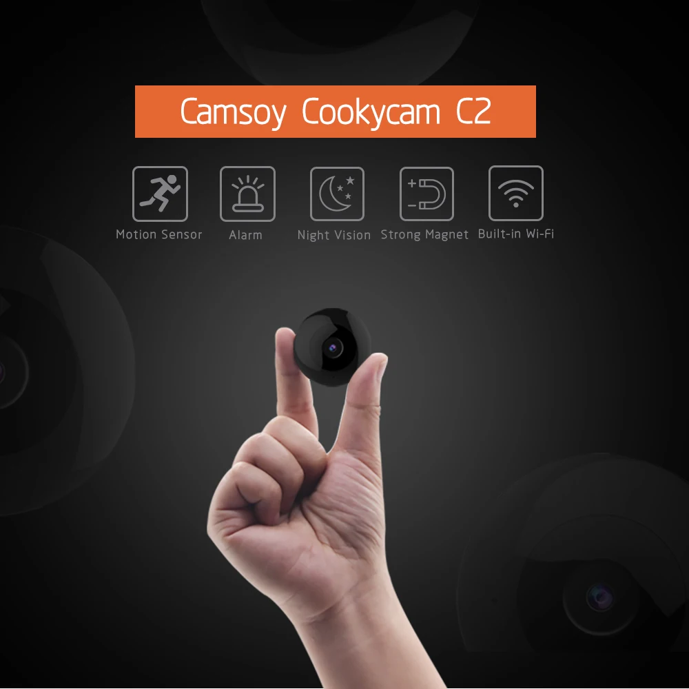 Камера видеонаблюдения CAMSOY Mini HD 1080P с инфракрасным ночным видением, Wi-Fi, IP, беспроводная камера DV DVR, видеокамера безопасности, Радионяня
Камера видеонаблюдения CAMSOY Mini HD 1080P с инфракрасным ночным видением, Wi-Fi, IP, беспроводная камера DV DVR, видеокамера безопасности, Радионяня